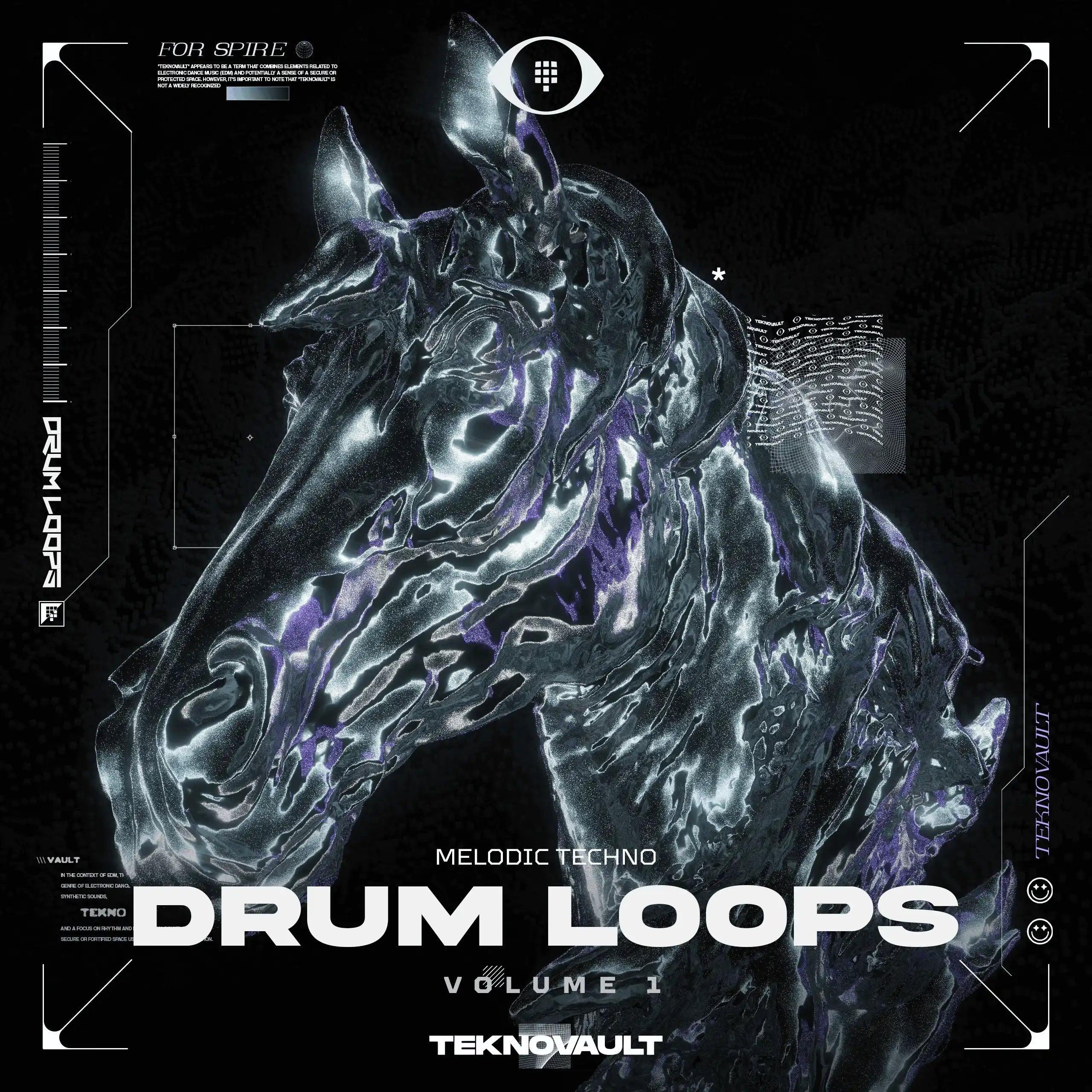 Melodic Techno Drum Loops (Vol. 1) - Teknovault