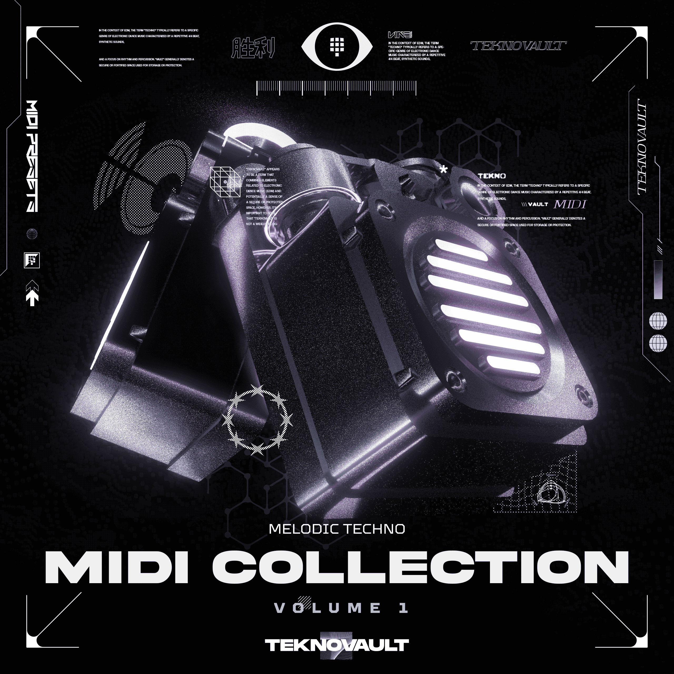 Melodic Techno MIDI (Vol. 1) - Teknovault