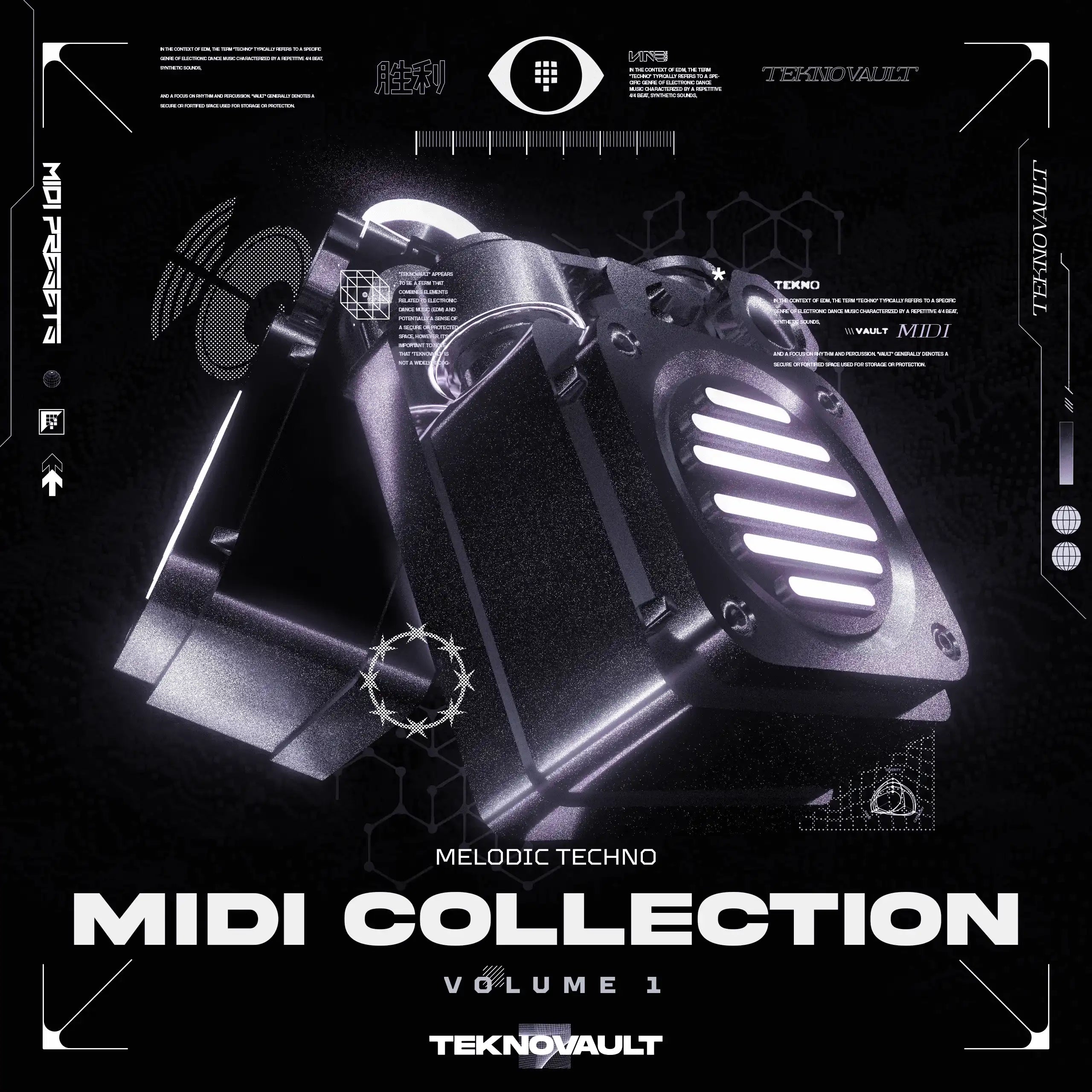 Melodic Techno MIDI (Vol. 1) - Teknovault