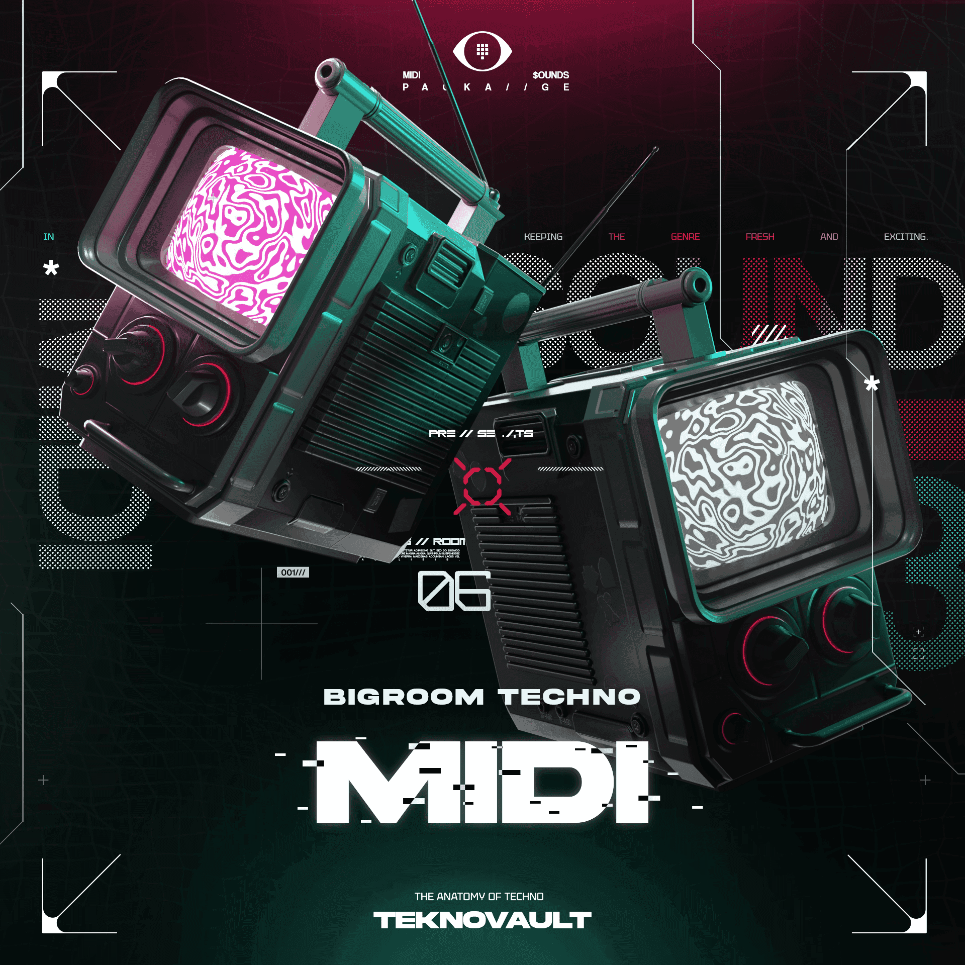 Bigroom Techno MIDI (Vol. 1) - Teknovault