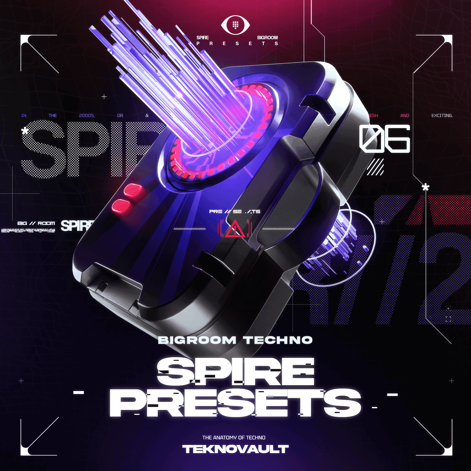 Bigroom Techno Spire Presets (Vol. 1) - Teknovault