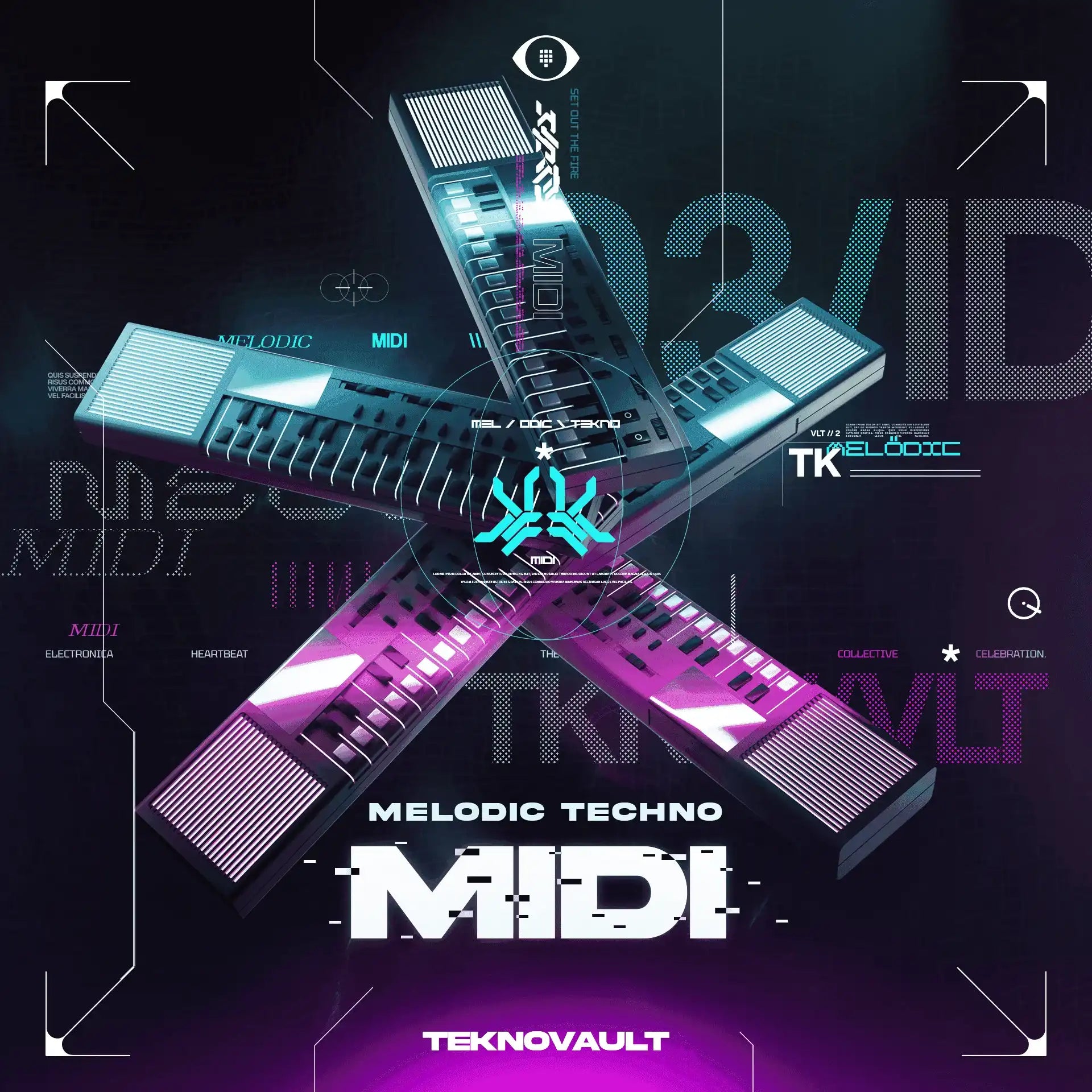 Melodic Techno MIDI (Vol. 2) - Teknovault