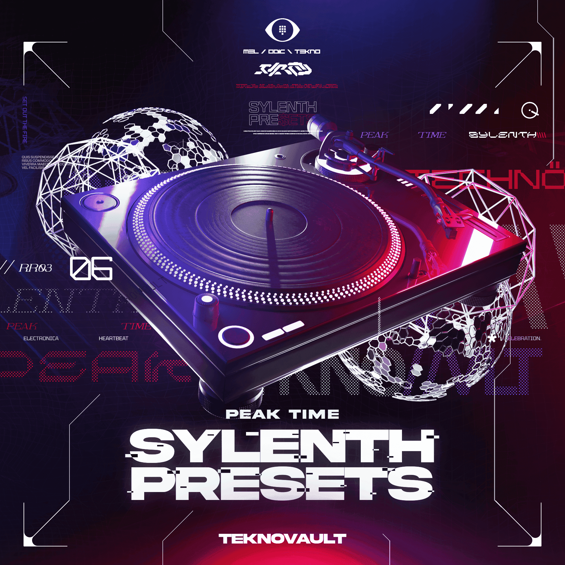 Peak Time Techno Sylenth1 Presets (Vol. 1) - Teknovault