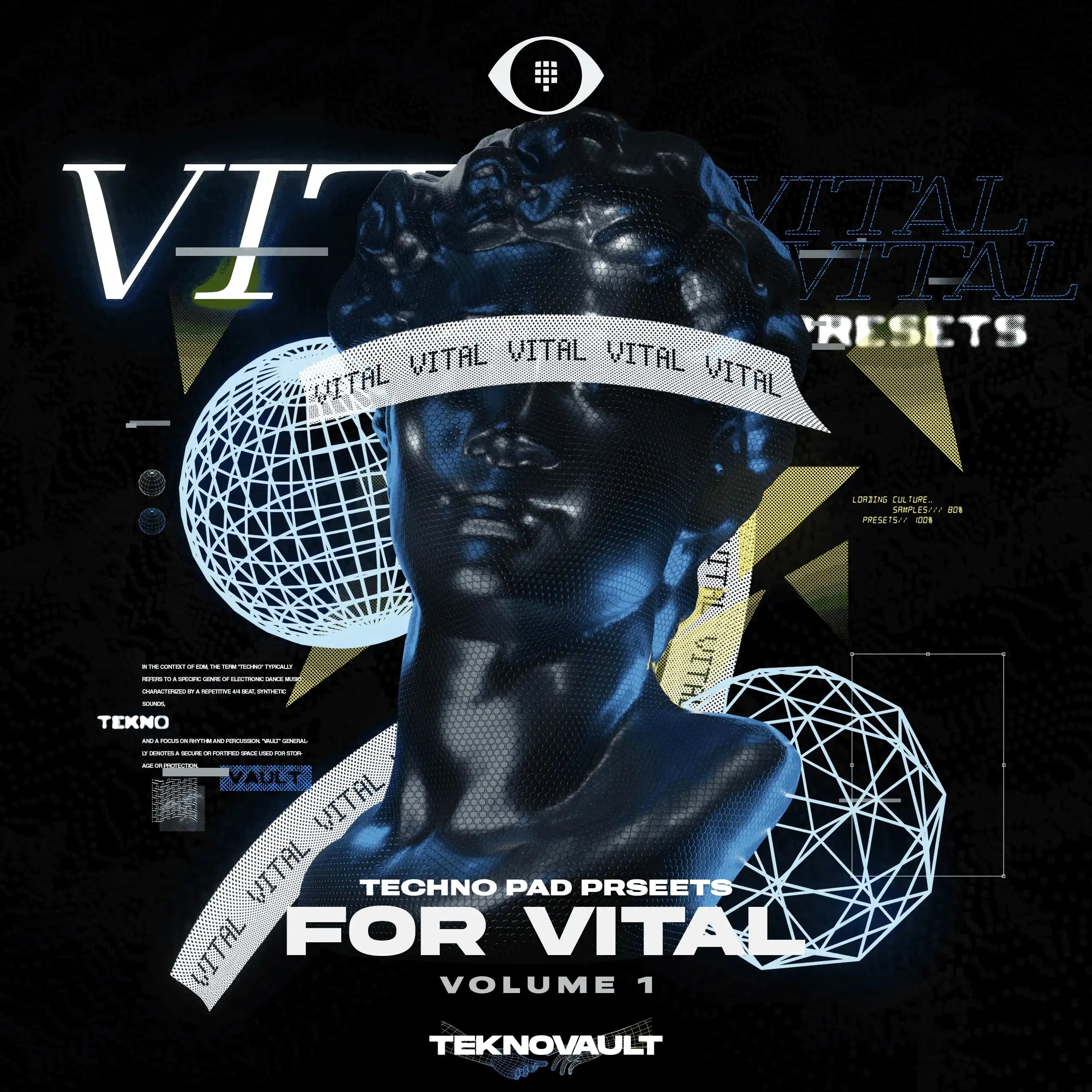 Techno Pad Presets for Vital (vol. 1) - Teknovault