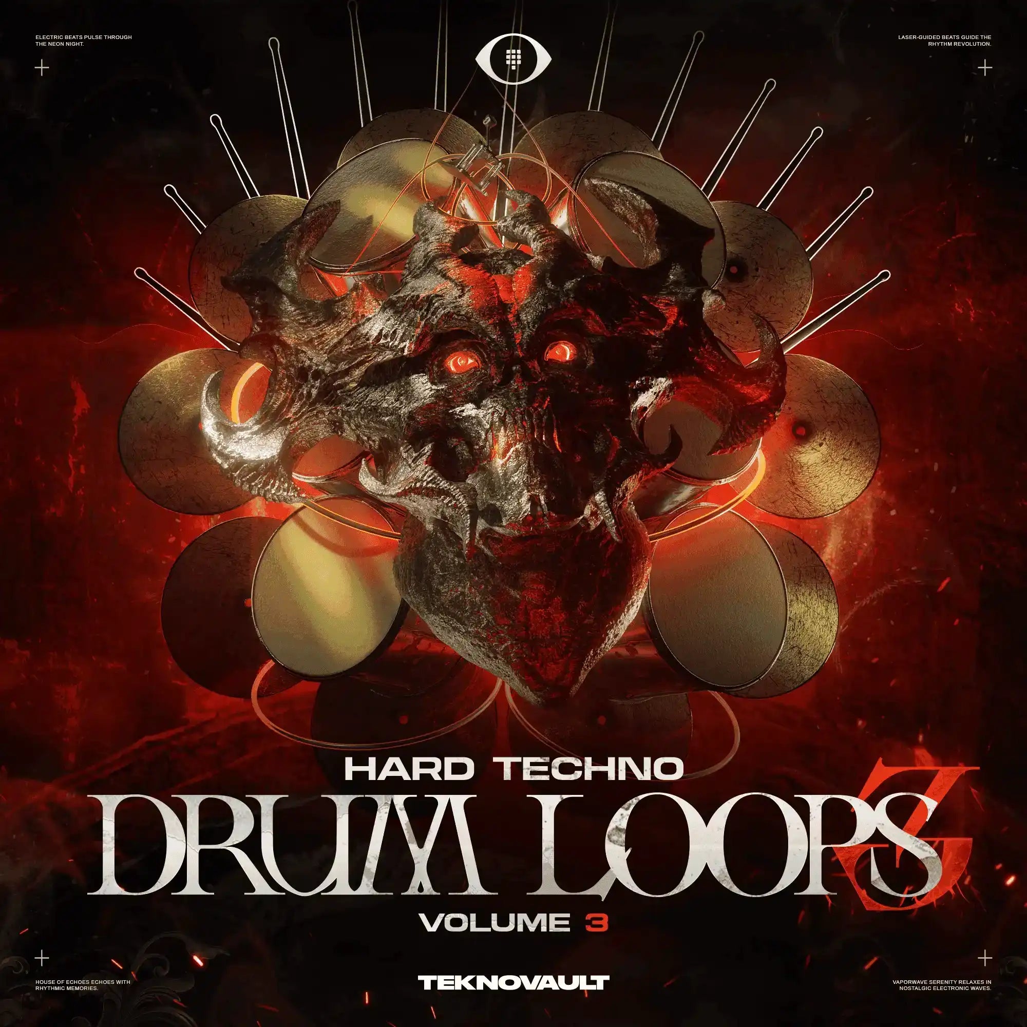 Hard Techno Drum Loops (Vol. 3)