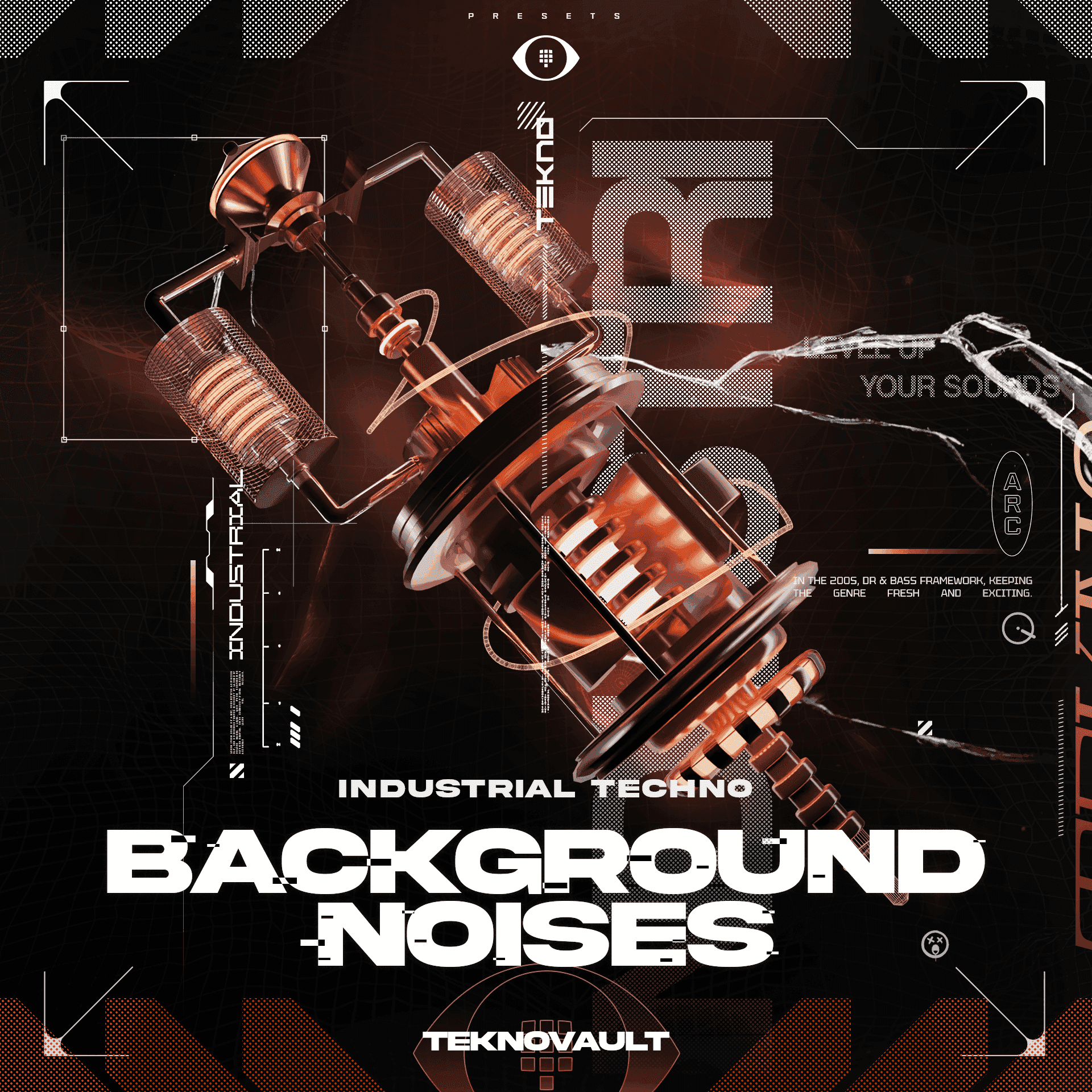 Industrial Techno Background Noises (Vol. 1) - Teknovault