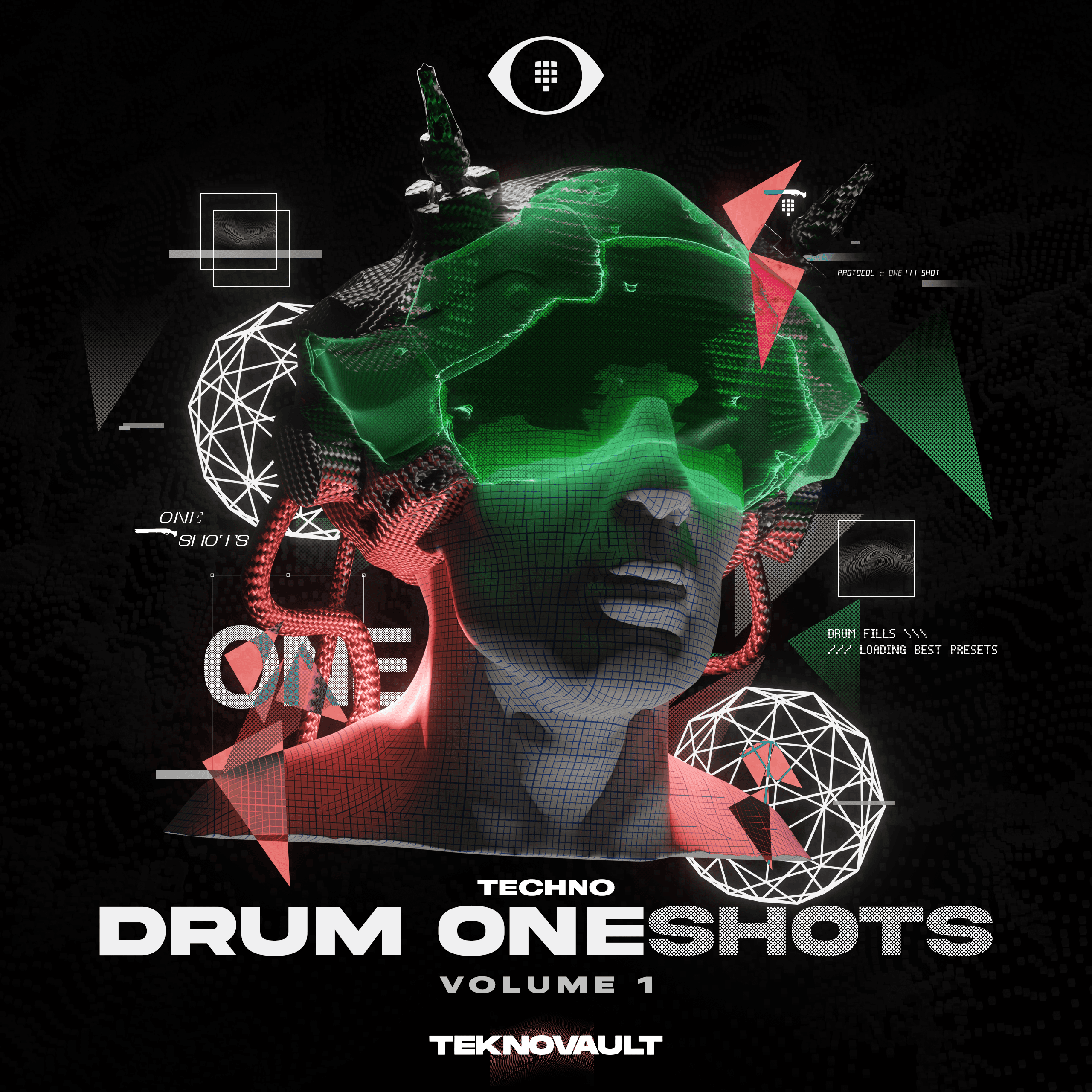 Techno Drum Oneshots (vol. 1) - Teknovault