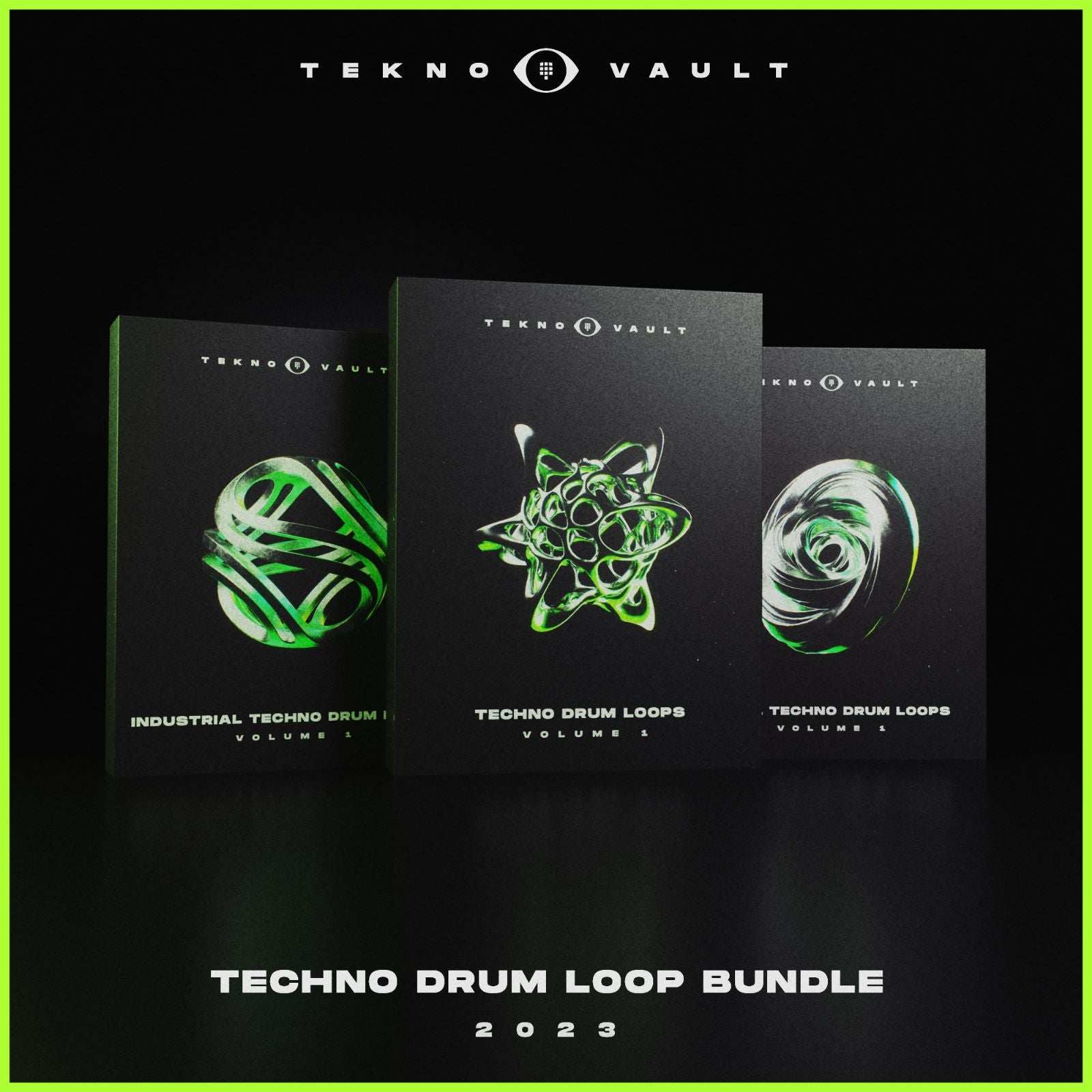 Techno Drum Loop Bundle - Teknovault