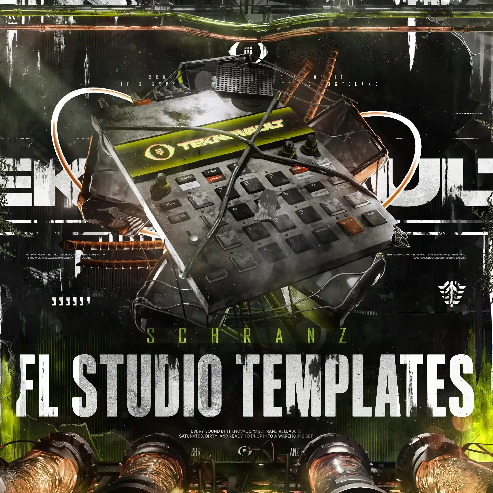 Schranz Techno FL Studio Templates