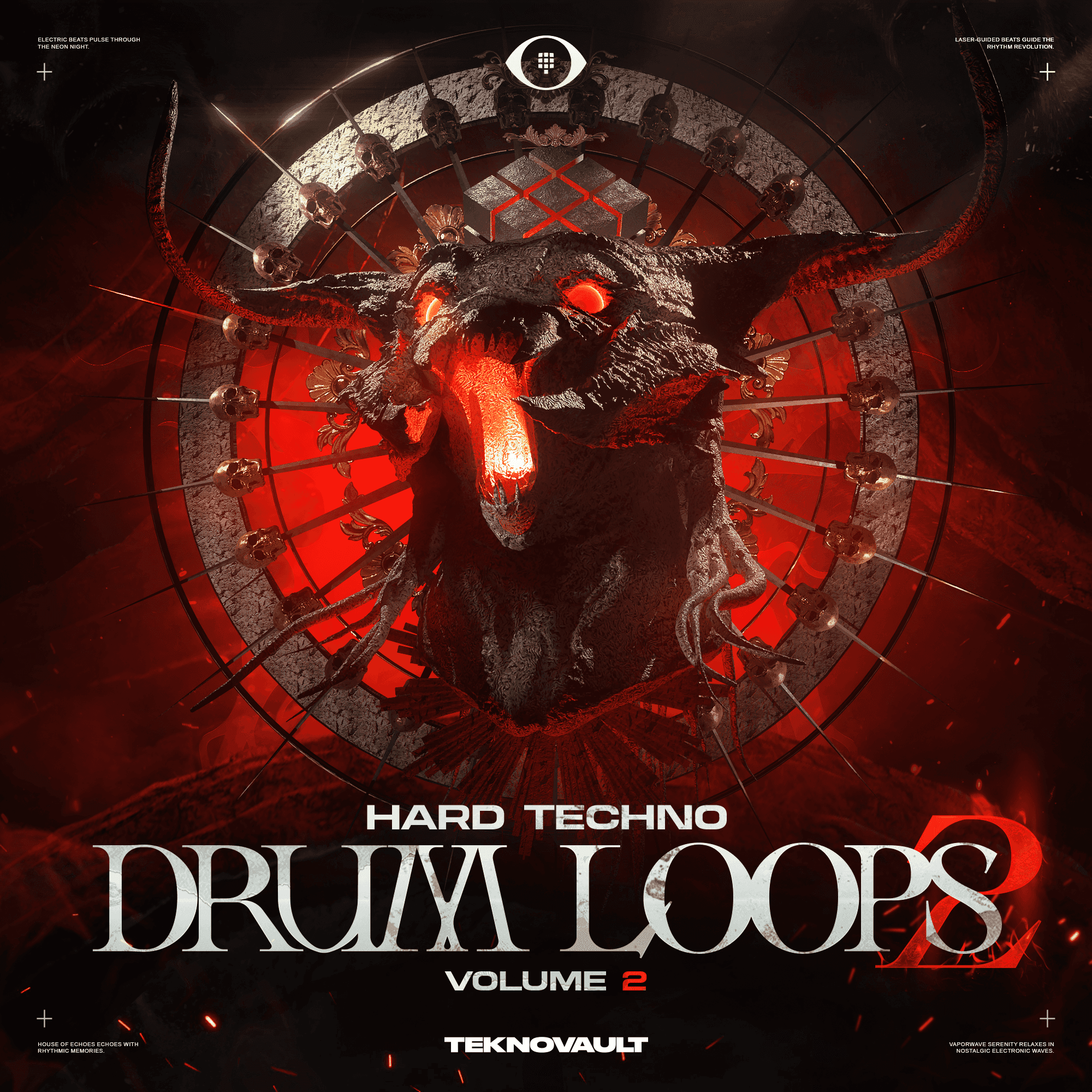 Hard Techno Drum Loops (Vol. 2)