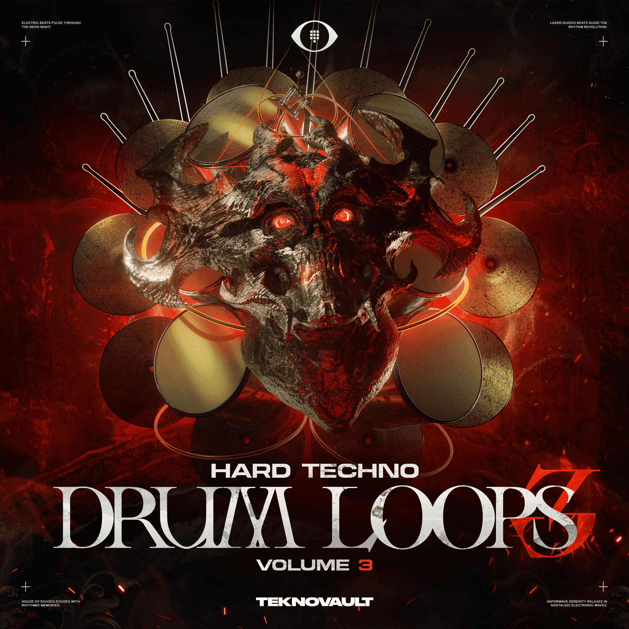 Hard Techno Drum Loops (Vol. 3)