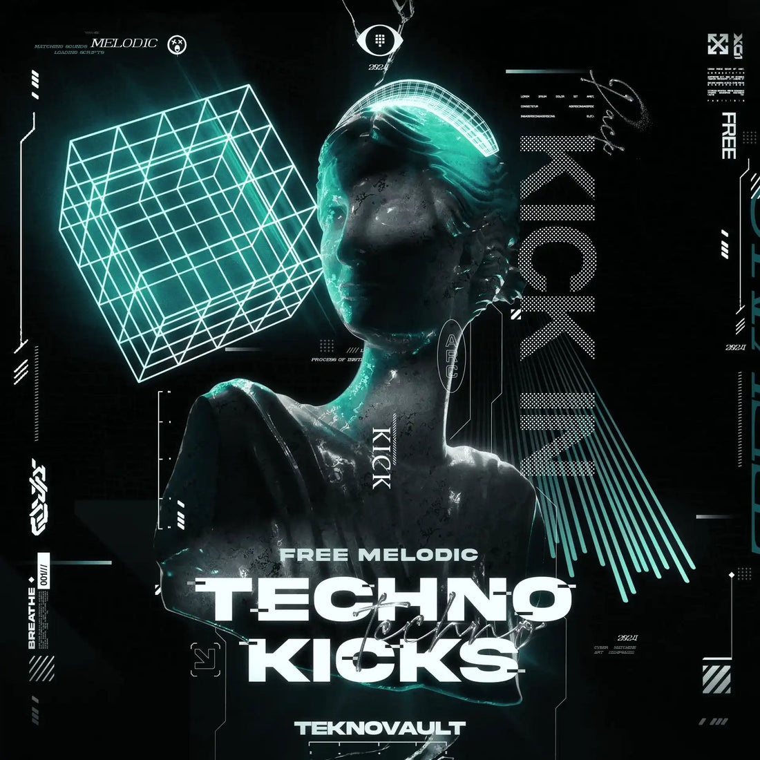 Free Melodic Techno Kicks